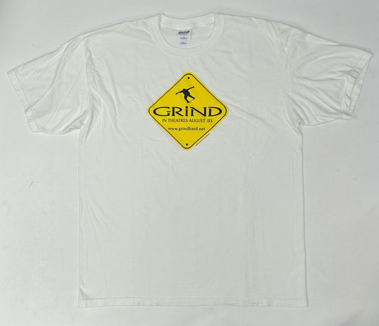 Vintage Grind 2003 Skateboarding Movie Promo Tee XL 23.75x30.75 Inches