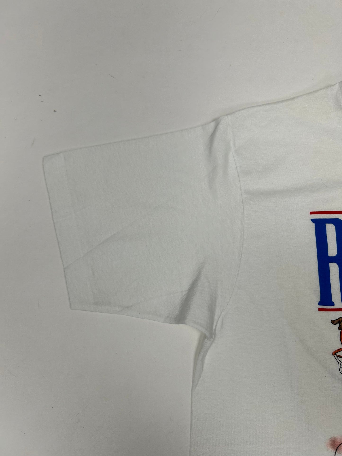 Vintage 1989 Dennis Rodman Caricature The Worm Detroit Pistons NBA Tee Large 21.25x29.25 Inches