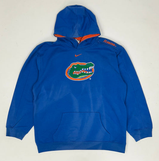 Vintage Nike Florida Gators Hoodie Pullover Sweatshirts Small 22x26.5 Faded Worn