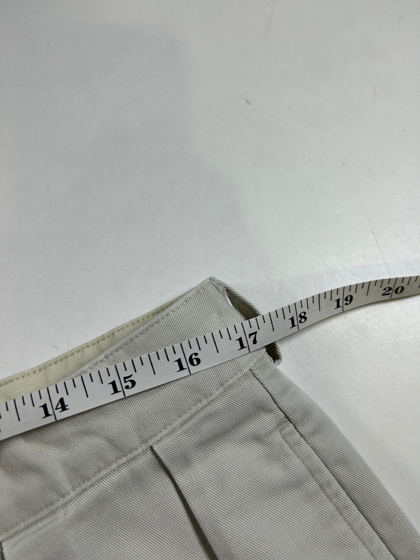 Vintage 2000s Polo Ralph Lauren Khaki Chino Pleated Shorts Tyler Short 34 17.25x21.75 Inches