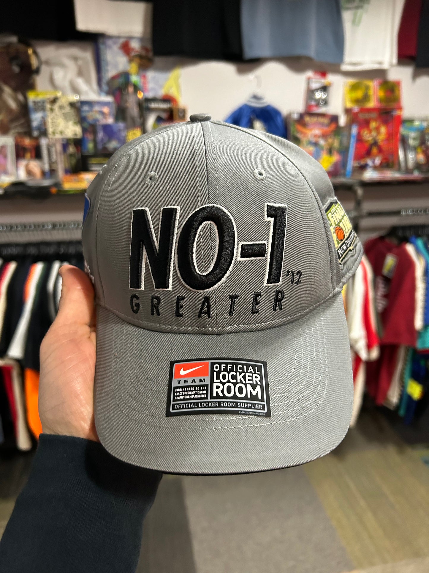 2012 Final Four New Orleans NO-1 Greater University of Kentucky UK Nike Team Cap Brand New