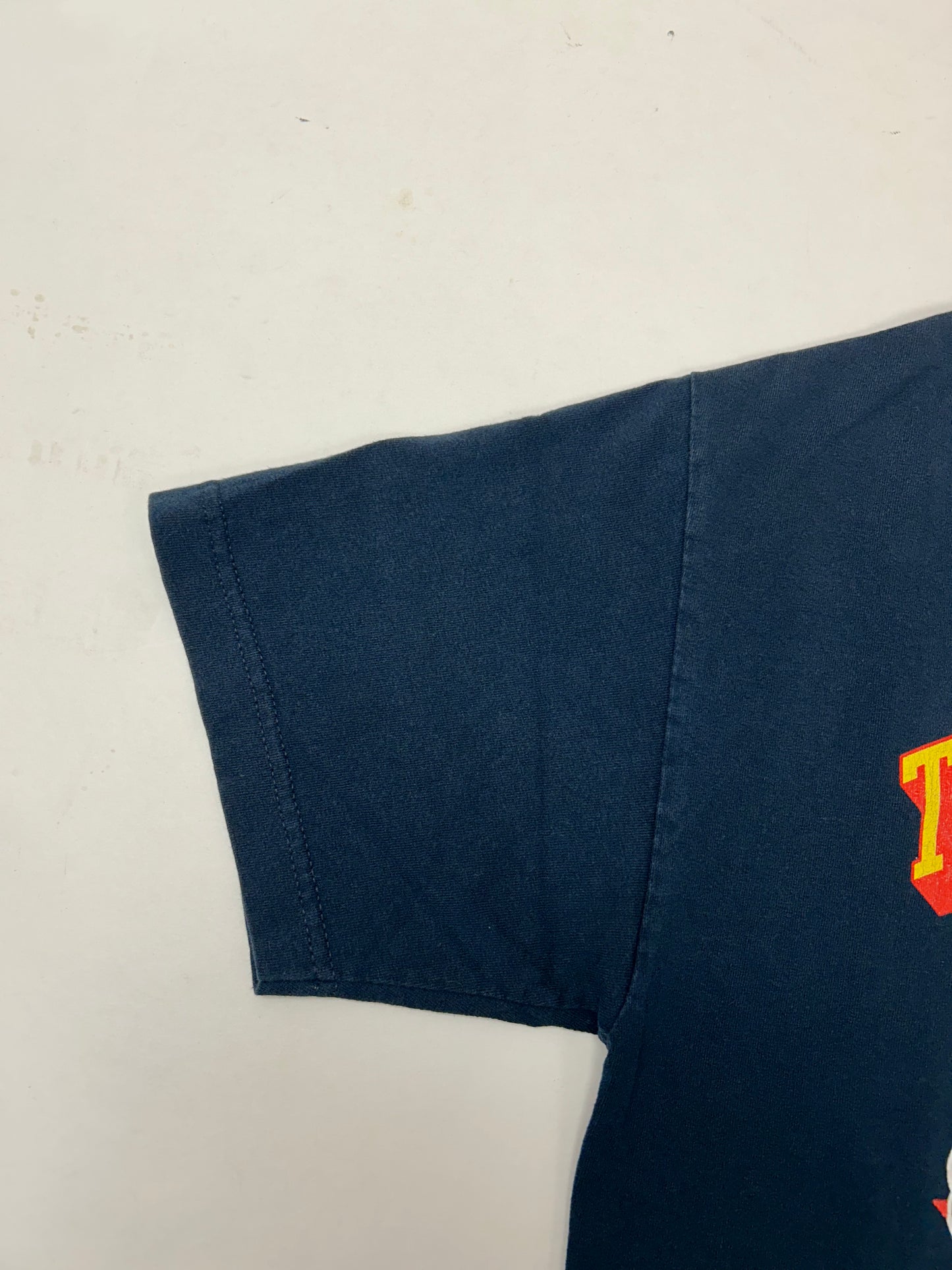 Vintage 00s The Hundreds Adam Bomb The Beginning Of The End Graphic Tee Navy Medium 20x28 Inches As Is