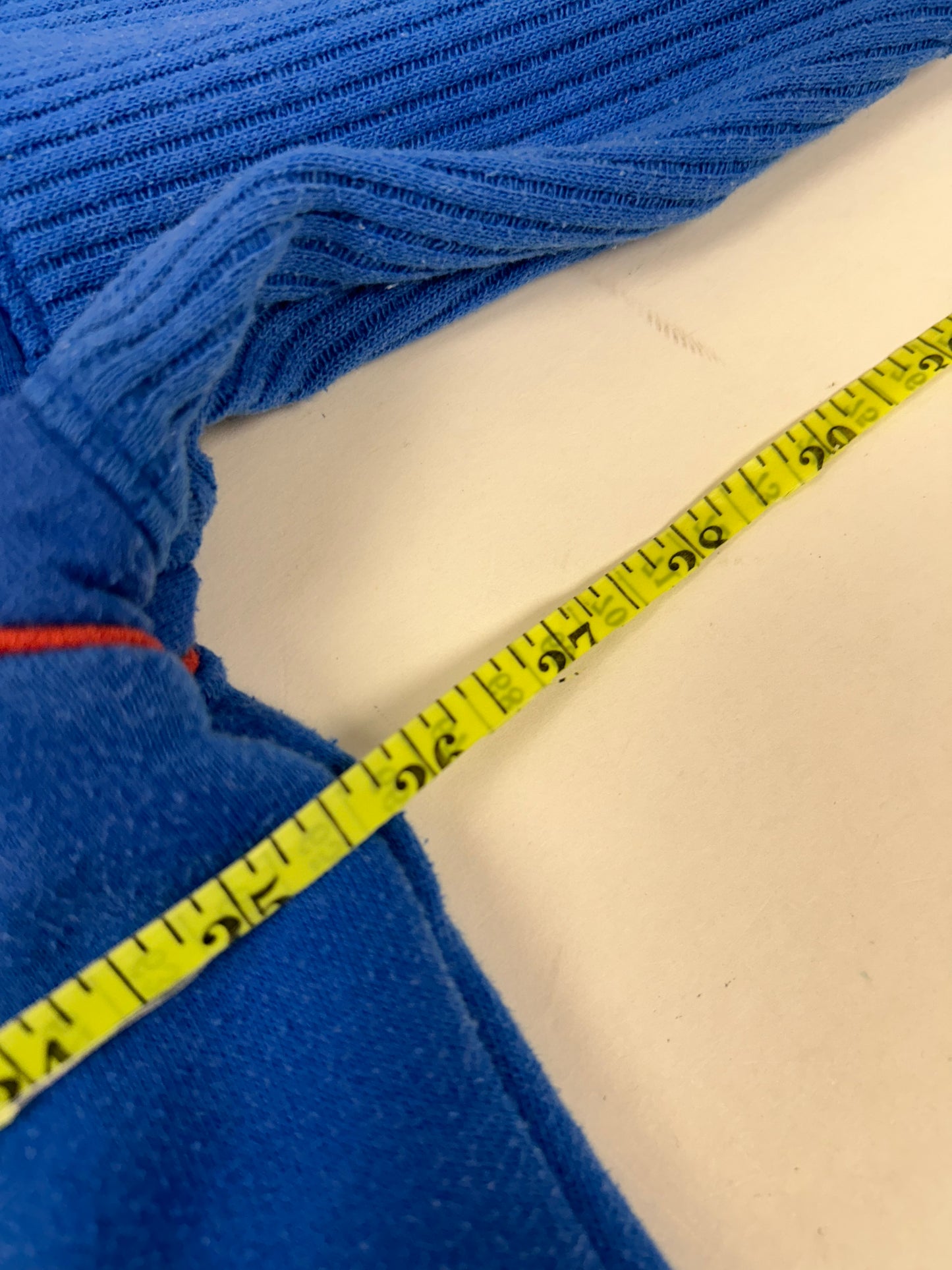 Vintage Nike NFL Quarter Zip Jacket New York Giants Large 25.5x25.25 Inches 80s 90s Rare