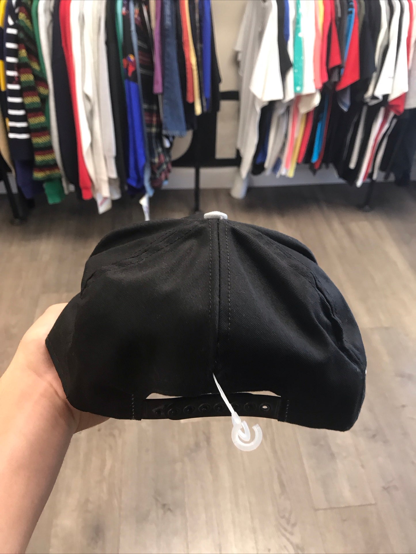 Vintage 90s Ajd NFL Carolina Panthers Embroided Snapback Hat Great condition