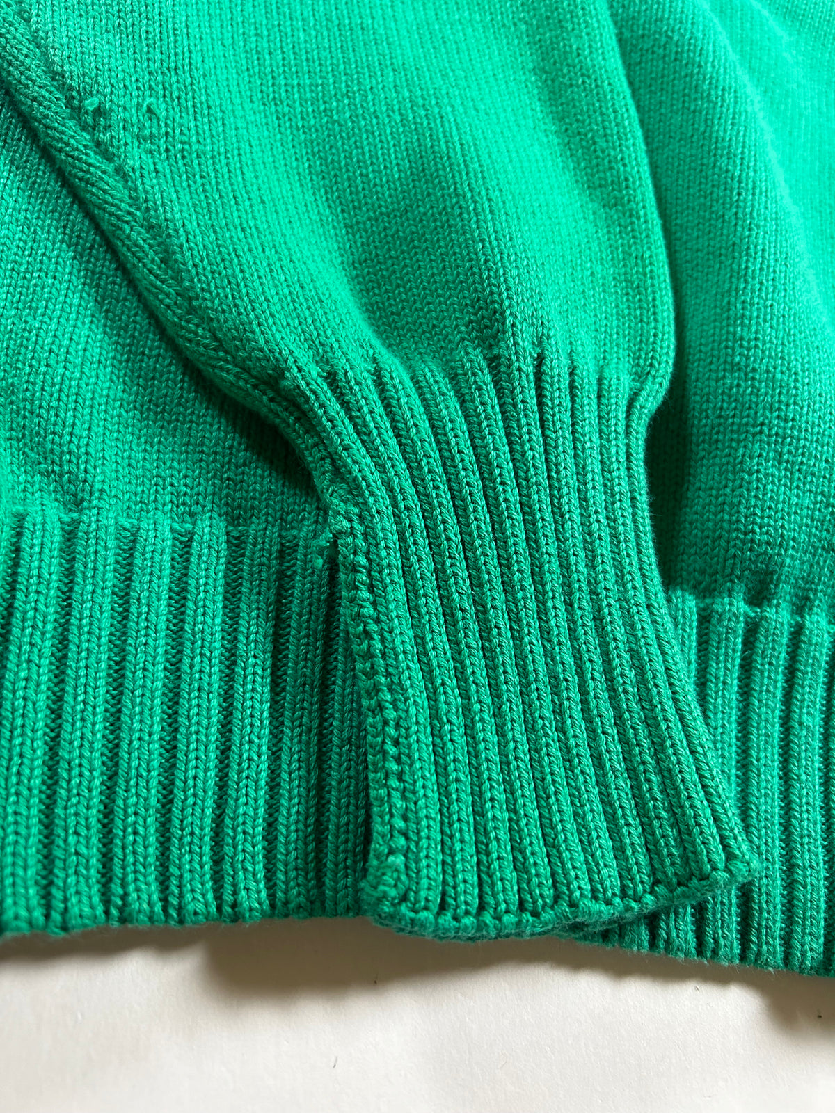 Vintage Masters Augusta National Golf Shop Sweater Slazenger Green 22.75x26.25 Inches