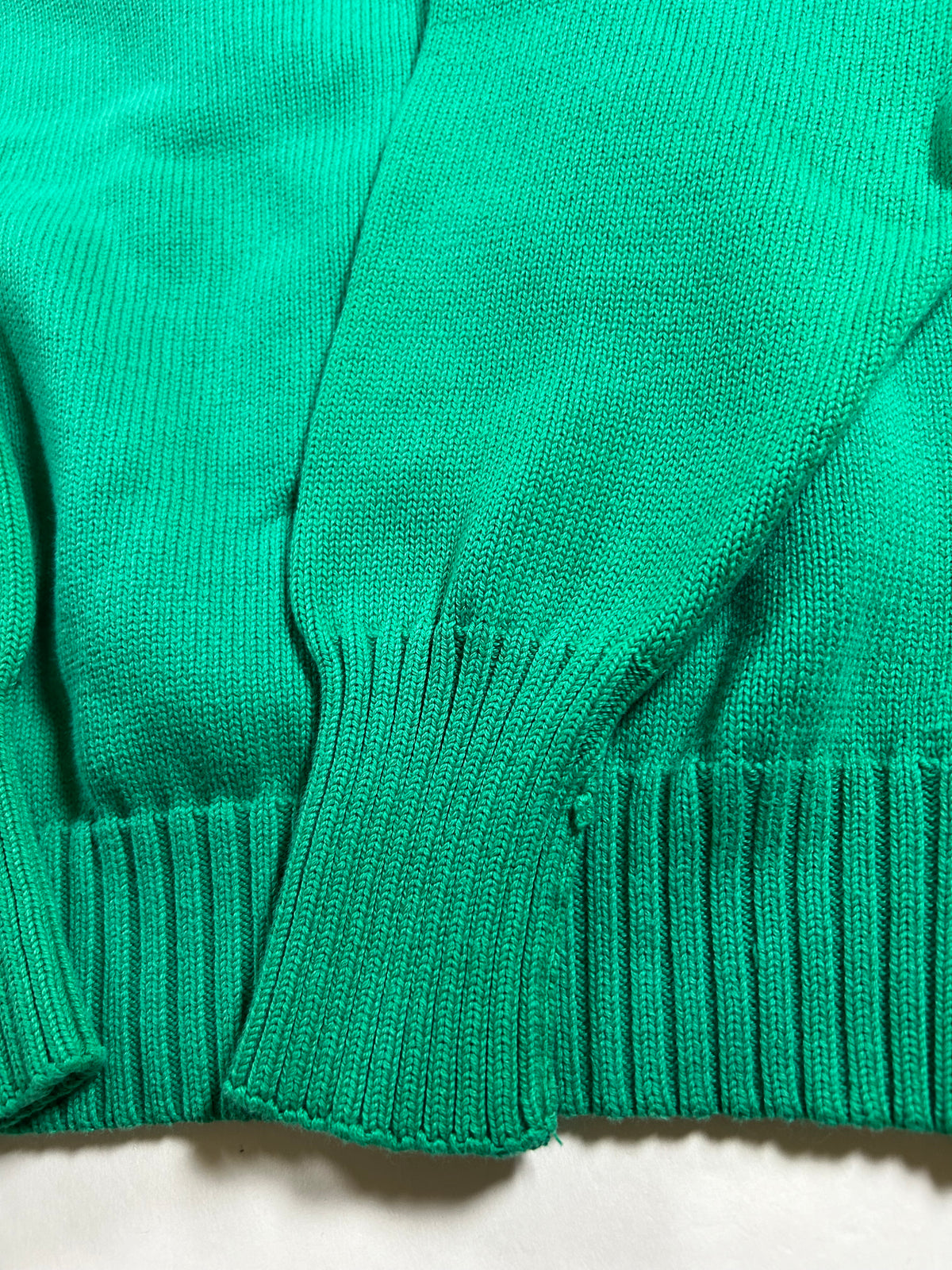 Vintage Masters Augusta National Golf Shop Sweater Slazenger Green 22.75x26.25 Inches