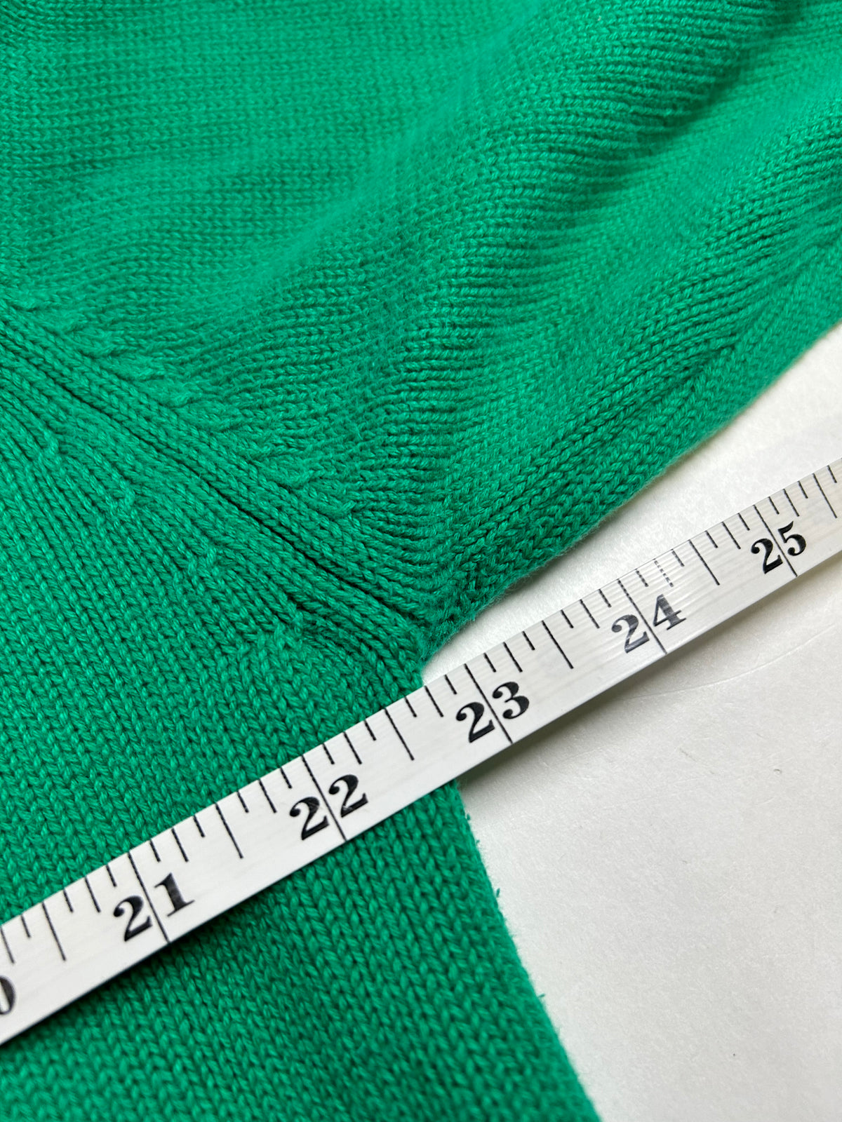 Vintage Masters Augusta National Golf Shop Sweater Slazenger Green 22.75x26.25 Inches