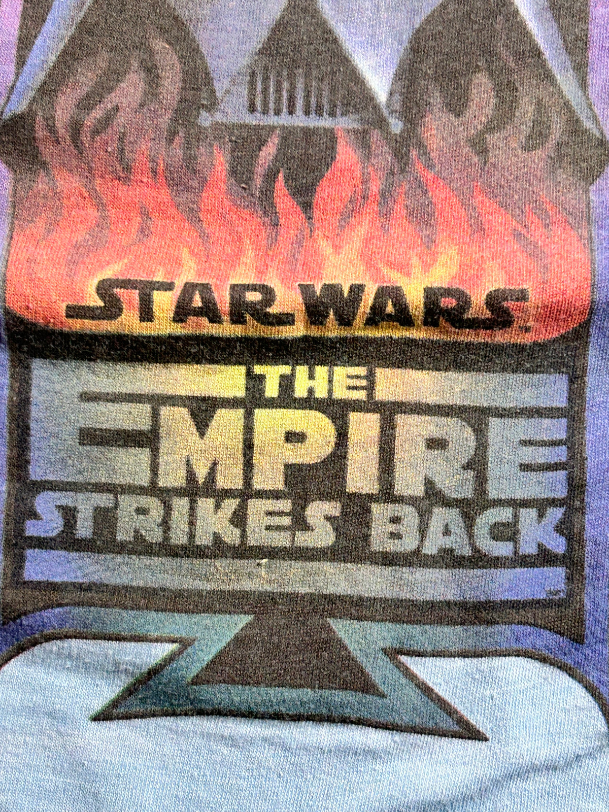 Vintage Star Wars The Empire Strikes Back V 1980 ESB Original Cast &amp; Crew Tee Medium/Small Fit 19.75x24.5 Inches