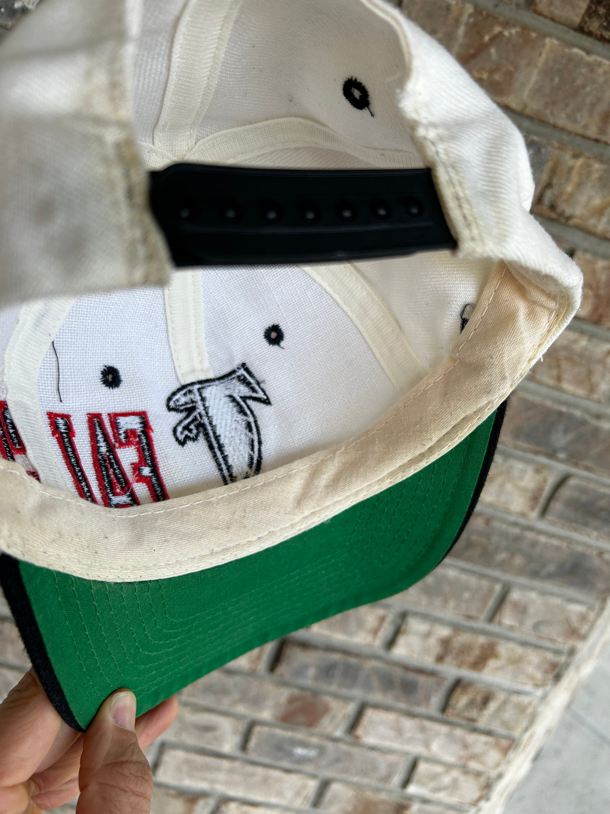 Vintage Atlanta Falcons NFL Apex One SnapBack Adjustable Hat 90s As Is