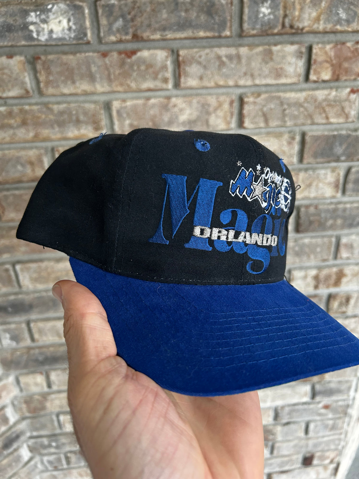 Vintage 90s Orlando Magic The Game Collectors Series Snapback Cap Hat 1873/2000 Numbered