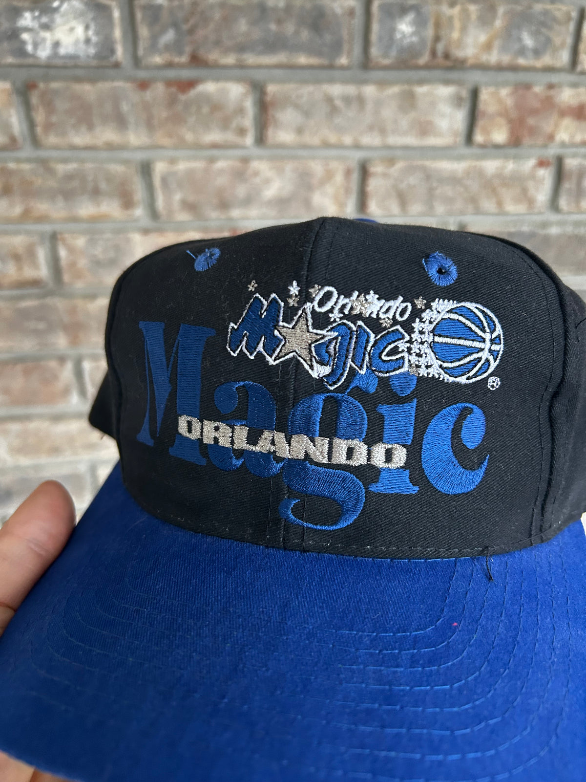 Vintage 90s Orlando Magic The Game Collectors Series Snapback Cap Hat 1873/2000 Numbered
