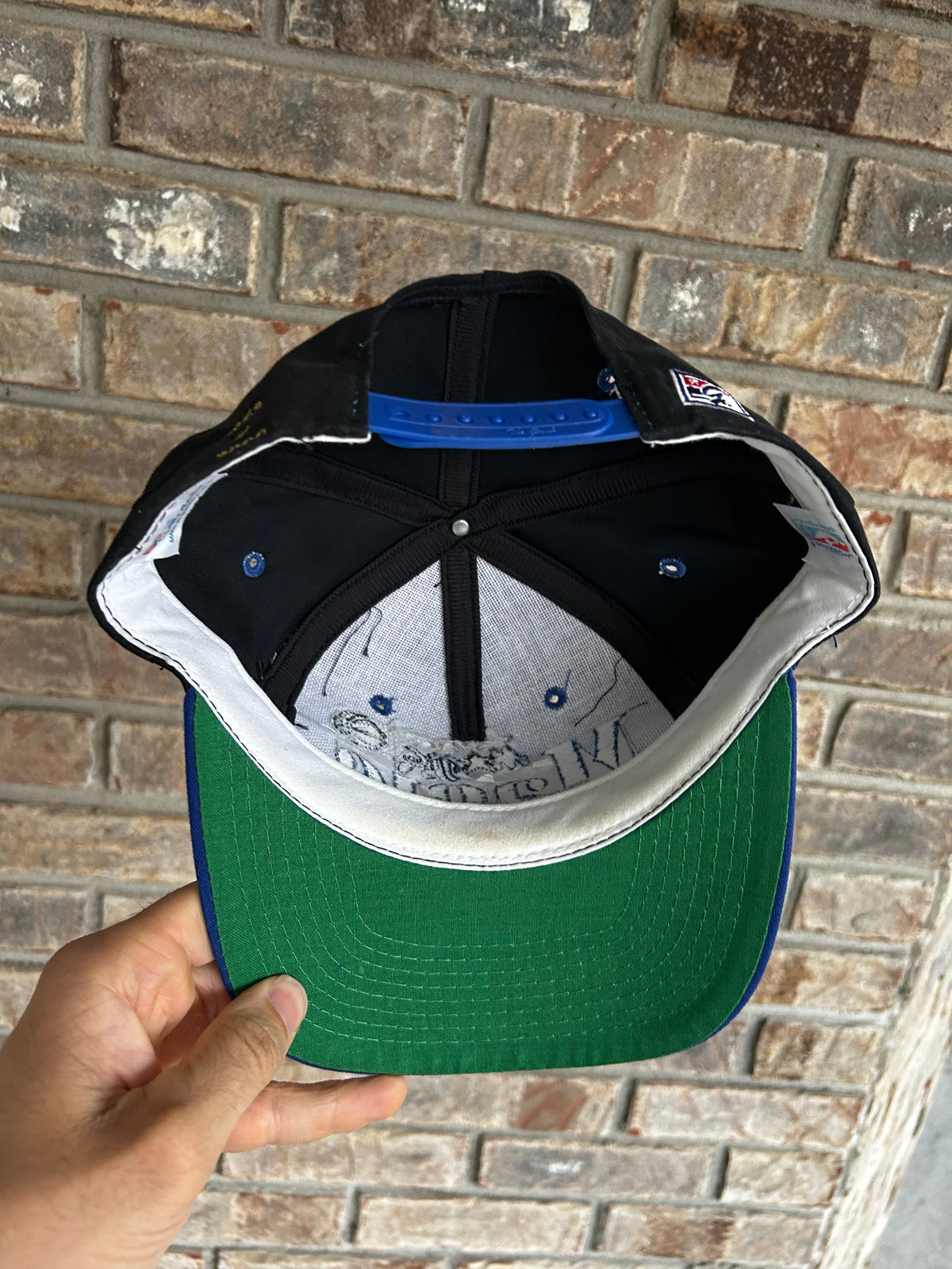 Vintage 90s Orlando Magic The Game Collectors Series Snapback Cap Hat 1873/2000 Numbered