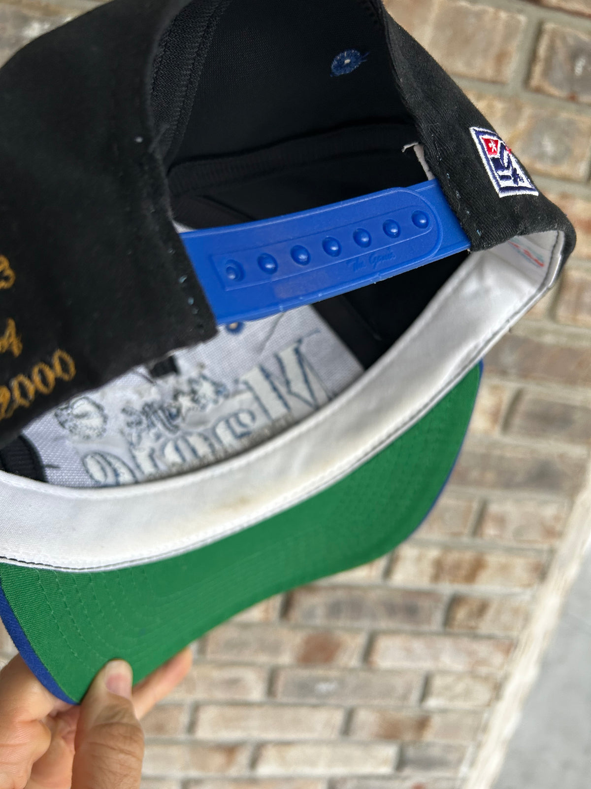 Vintage 90s Orlando Magic The Game Collectors Series Snapback Cap Hat 1873/2000 Numbered
