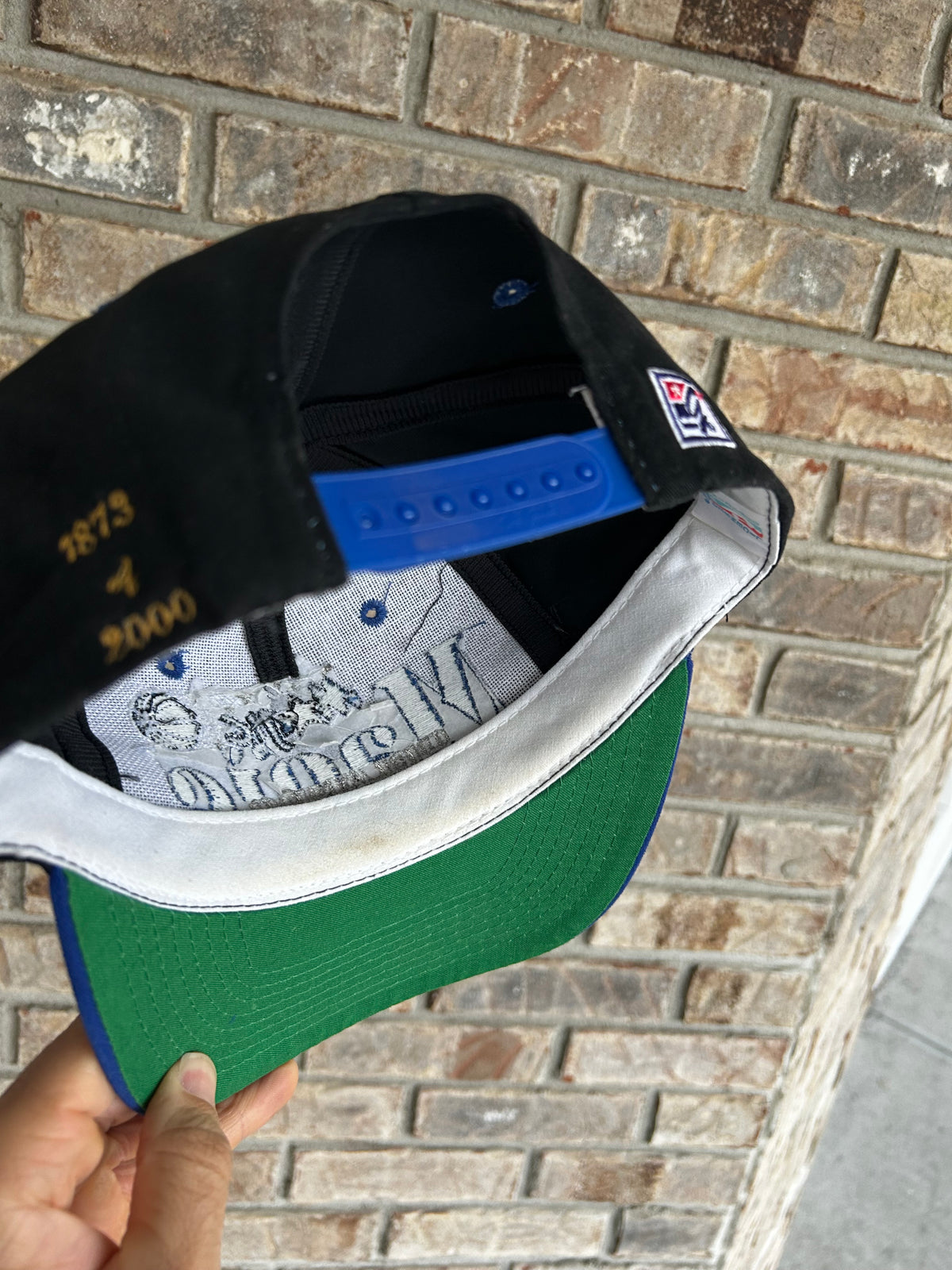 Vintage 90s Orlando Magic The Game Collectors Series Snapback Cap Hat 1873/2000 Numbered