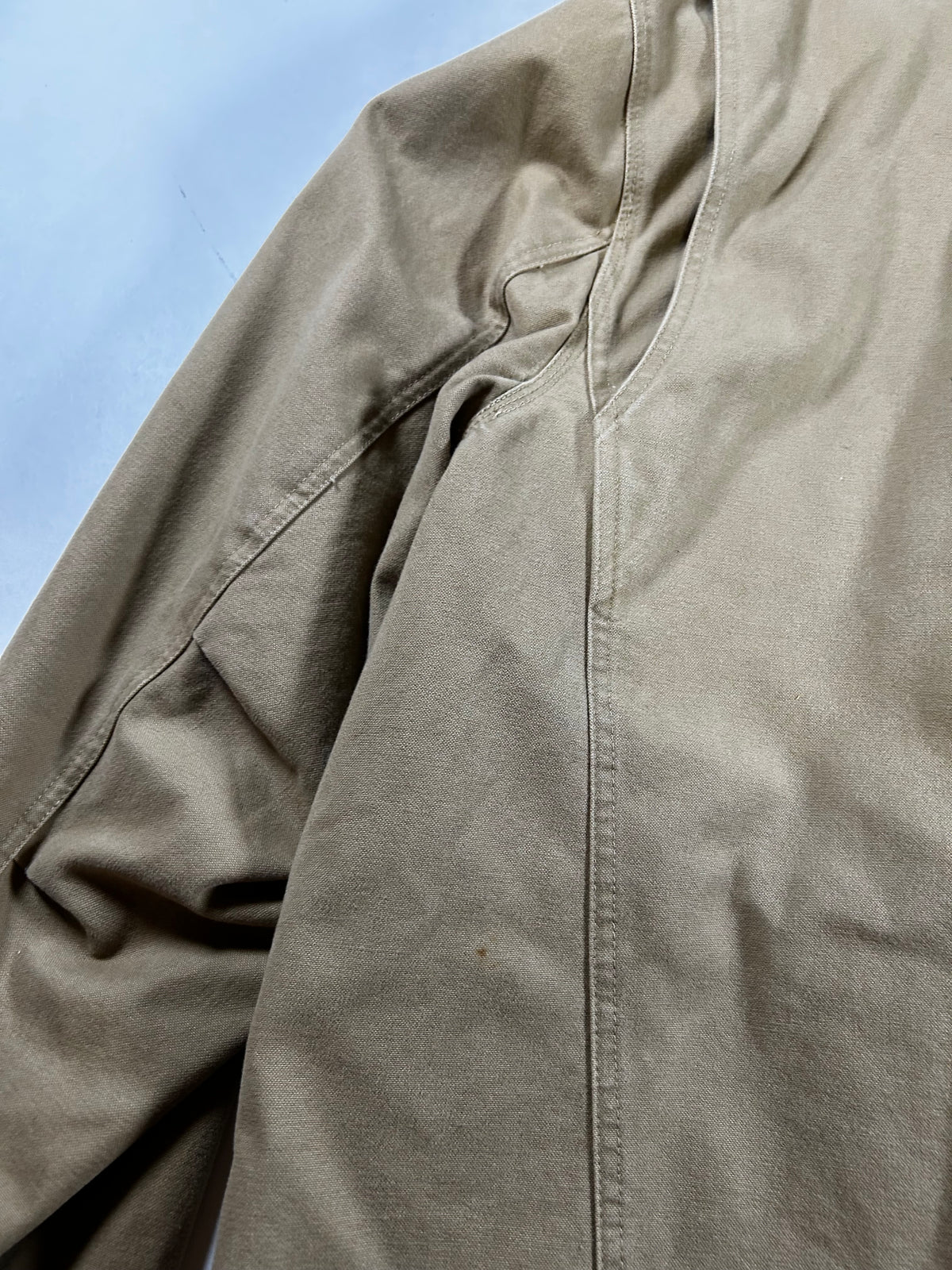Gap Barn Coat Field Jacket Insulated Chore Work Brown Tan Men’s 2XL 27.5x37.5 Inches As Is