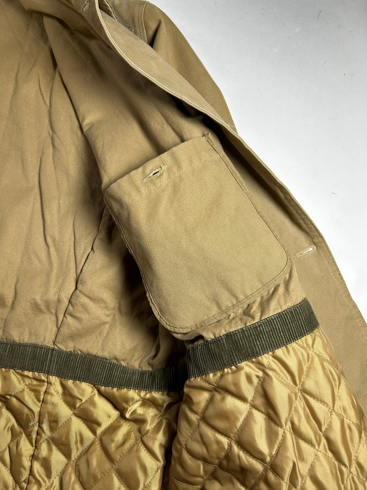 Gap Barn Coat Field Jacket Insulated Chore Work Brown Tan Men’s 2XL 27.5x37.5 Inches As Is