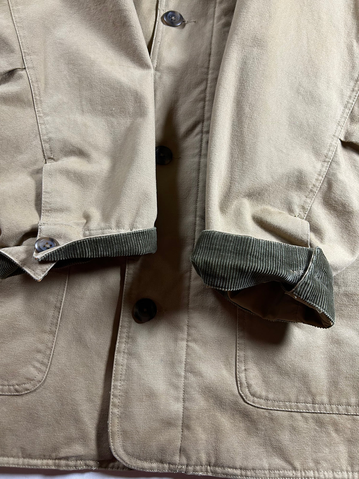 Gap Barn Coat Field Jacket Insulated Chore Work Brown Tan Men’s 2XL 27.5x37.5 Inches As Is
