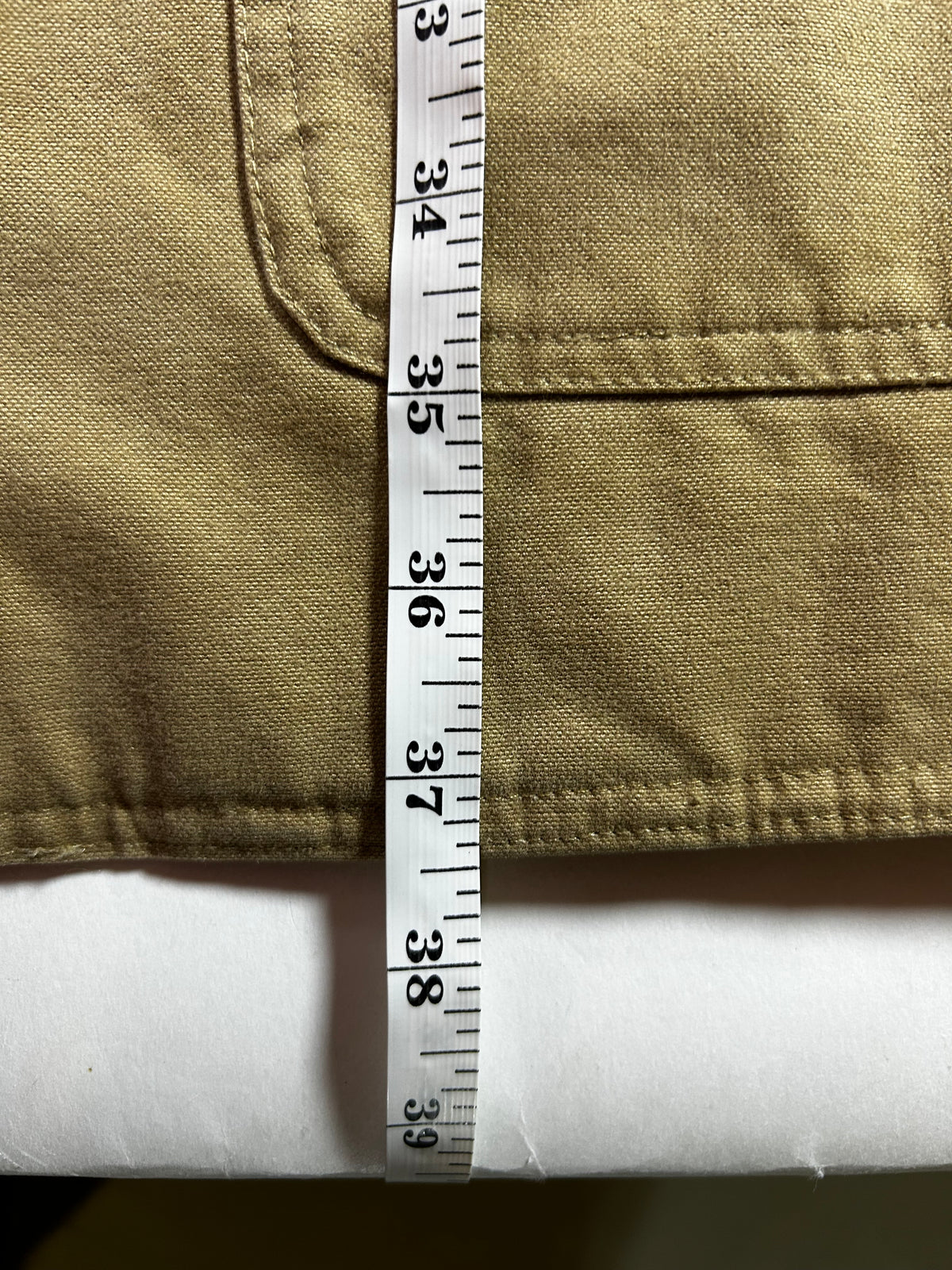 Gap Barn Coat Field Jacket Insulated Chore Work Brown Tan Men’s 2XL 27.5x37.5 Inches As Is