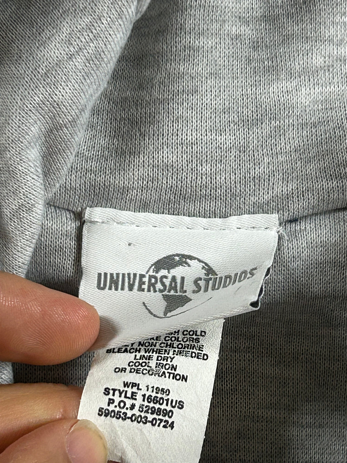Universal Studios Florida EST. 1990 Zip Up Jacket XL 27.25x28.75 Inches Brand New