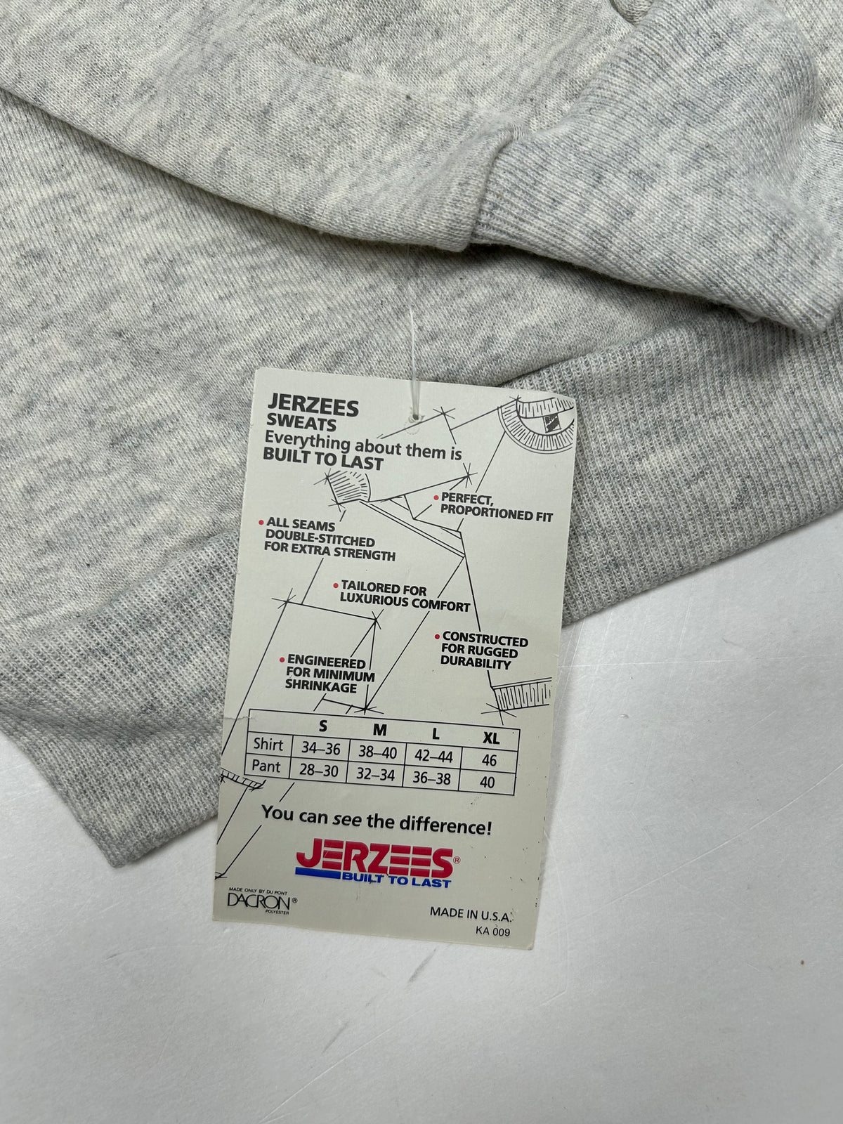 Vintage D’Addario Guitar Strings Crewneck Sweatshirt JERZEES Tag Brand New M/L 22.75x28 Inches