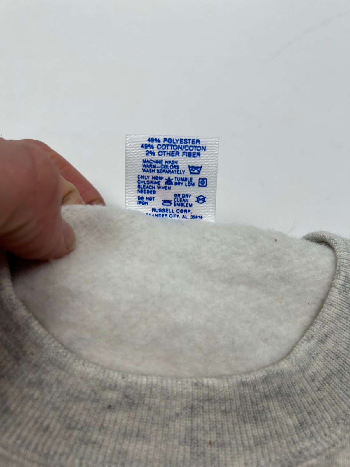 Vintage D’Addario Guitar Strings Crewneck Sweatshirt JERZEES Tag Brand New M/L 22.75x28 Inches